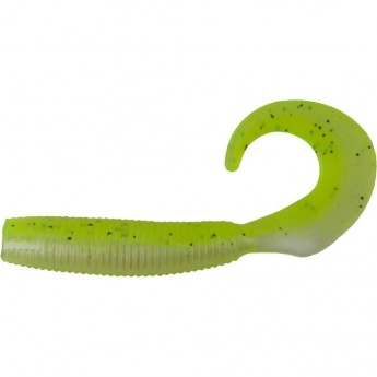 Приманка DAIWA Bait junkie 4" grub yuzu UV Приманка DAIWA Bait junkie 4" grub yuzu UV