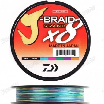 Шнур DAIWA J-BRAID GRAND X8E 300М 0,18ММ MULTI COLOR Шнур DAIWA J-BRAID GRAND X8E 300М 0,18ММ MULTI COLOR